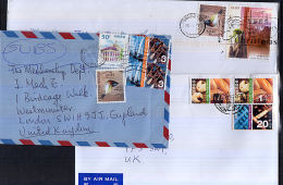 A5594 HONG KONG, 3 Covers To UK - Neufs