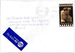 NEW ZEALAND 2005 - Air Cover From Manawatu To Fortaleza, CE, Brazil. Cinema. Kong. - Briefe U. Dokumente