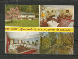 144n * BENSHEIM - AUERBACH * PARKHOTEL "HERRENHAUS" RESTAURANT * IM STAATSPARK FÜRSTENLAGER   *!! - Bensheim