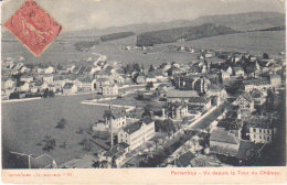 1906  Porrentruy " Vue Depuis La Tour Du Château " - Porrentruy