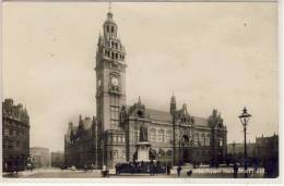 SHEFFIELD - Town Hall & Hotel , Real Photo PC,  Ca. 1930 - Sheffield