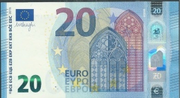 € 20  ITALIA  SB S014  DRAGHI  UNC - 20 Euro