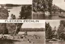 Rheinsberg Flecken Zechlin - S/w Mehrbildkarte 1 - Rheinsberg