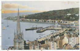 Rothesay From Chapel Hill, 1905 Postcard - Bute