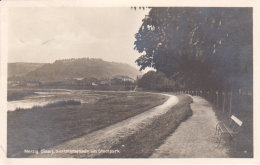 1931  Merzig  " Saarpromenade Am Stadrpark  "  ( Vers Esch ) - Kreis Merzig-Wadern