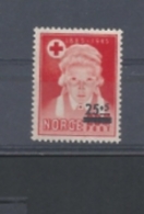 NORWAY 1948 Red Cross Charity - Overprinted  MINT - Unused Stamps