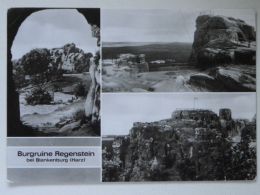 Burgruine Regenstein / Blankenburg (Harz)  1977 Year - Blankenburg