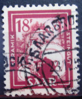 SARRE                N° 287              OBLITERE - Used Stamps
