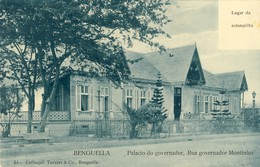 ANGOLA, BENGUELA, BENGUELLA, Palacio Do Governador, Rua Governador Montinho, 2 Scans - Angola