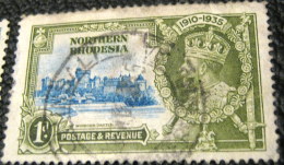 Northern Rhodesia 1935 The 25th Anniversary Of Accession Of King George V 1d - Used - Rodesia Del Norte (...-1963)