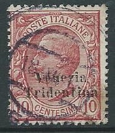 1918 TRENTINO ALTO ADIGE USATO EFFIGIE 10 CENT - P12-2 - Trento