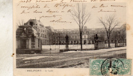 BELFORT  LE LYCEE AGE D OR - Beaucourt