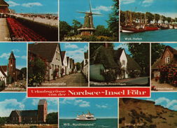 Nordse-Insel Föhr. Mehrbildkarte - Föhr