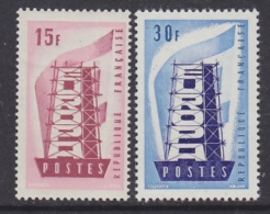 Europa Cept 1956 France 2v ** Mnh (31993) - 1956