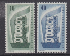 Europa Cept 1956 Germany 2v Original Gum ** Mnh (31993B) - 1956