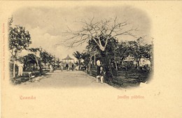 ANGOLA, LUANDA, LOANDA, Jardim Público, 2 Scans - Angola