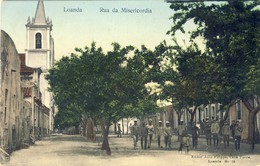 ANGOLA, LUANDA, LOANDA, Rua Da Misericordia (MILITARES), 2 Scans - Angola