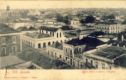 ANGOLA, LUANDA, LOANDA, Vista Do Bairro Indigena, 2 Scans - Angola