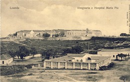 ANGOLA, LUANDA, LOANDA, Abegoaria E Hospital Maria Pia, 2 Scans - Angola