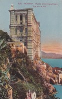 G , Cp , MONACO , Musée Océanographique , Vue Sur La Mer - Ozeanographisches Museum