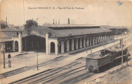 18-VIERZON- LA GARE, VUE DU PONT DE TOULOUSE - Vierzon