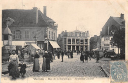 18-VIERZON- RUE DE LA REPUBLIQUE, NOUVELLES GALERIES - Vierzon