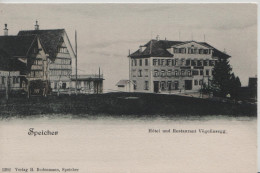 Speicher - Hotel Und Restaurant Vögelinsegg - Verlag H. Bodenmann No. 1292 - Speicher