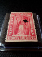 US 36c CENTS Red, 1879 PR65 NEWSPAPERS PERIODICALS  SPECIAL PERFIN ERROR NOT PERFORATED UP AND BOTTOM - Nuevos