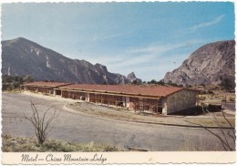 Motel, Chisos Mountain Lodge, Big Bend National Park, Texas, Used Postcard [18799] - Big Bend