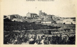 11 CAPENDU Vue Générale Du Sud - Capendu