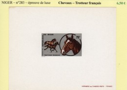 Niger - N°283 - Chevaux - Trotteur Francais - Epreuve De Luxe - Niger (1960-...)