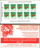 83429) Fillandia -minifoglio Di 10 Valori  Da 2.10-sorbo Selvatico N.1095- - Cat.15 Euro - Carnets