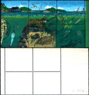 83430) Fillandia -golfo I Fillandia 2° Serie Da Libretto N.1584-1588- Usata- Cat .8 Euro - Blocks & Sheetlets