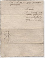 MANUSCRIT PARCHEMIN VÉLIN. 1788. A DÉCHIFFRER. 24 X 18 Cm. Extrait D'échange à St Jean De Boisseau (44) - Manuscripts