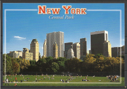 United States, New York City, A Moment Of Relax In Central Park, Partial  View . - Central Park