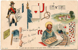 Cartes A Jouer - Rébus A Déchiffrer -- (89874) - Spielkarten