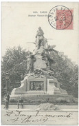 75 PARIS - Statue Victor-Hugo - Animée - 1905 - Statues