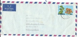 Zambia Air Mail Letter.motive Stamp - World Forestry Day - Zambia (1965-...)