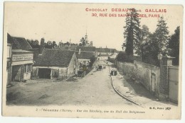 SEZANNE (Marne) - Rue Des Récollets, Vue Du Mail Des Religieuses Publicité Chocolat Debauve Et Gallais  Fd16 - Sezanne