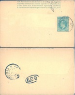 TRINIDAD, Edward VII ½d Wrapper To Holland, Interesting Arrival Postmarks On Back, Fine - Trinité & Tobago (...-1961)