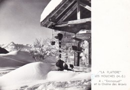 LES HOUCHES  'LA FLATIERE" "EMMANUEL ET LA CHAINE DES ARAVIS" (dil275) - Les Houches