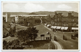 AYR : BURNS STATUE SQUARE - Ayrshire