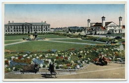 AYR : COUNTY BUILDINGS, PAVILION AND ROCK GARDENS - Ayrshire