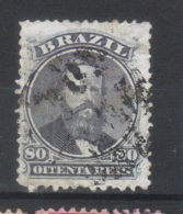 Brésil  N° 26  (1866) - Usados