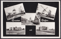 NETHERLANDS ,  GEFFEN   ,  OLD POSTCARD - Oss