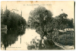 Environs De Troyes La Seine à St Julien - Le Cellier