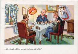 Cartes A Jouer - Glück In Der Liebe Hab' Ich Auch Gerade Nicht ! - Partie De Cartes - Illustration (89898) - Playing Cards