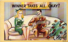 Cartes A Jouer- Winner Takes All,, Okay ?  - Illustration  (89901) - Spielkarten