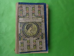 Almanach Hachette 1929-les Morts De L´annee-la Mode-_caoutchouc-levriers-pub Auto Unic-scaphandrier De L´air - Unclassified