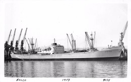 ¤¤  -  Carte-Photo Du Bateau De Commerce " FOLGA " En 1957  -  ¤¤ - Tankers